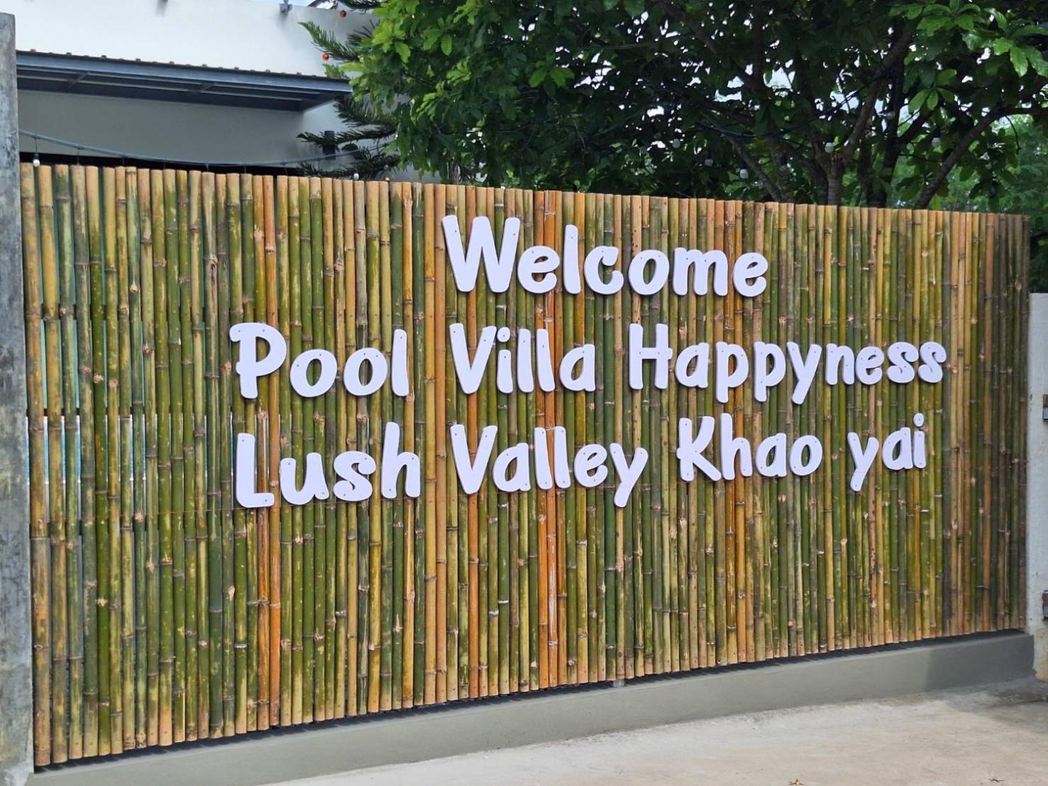 Pool Villa Happiness Lush Valley Ban Bung Toei Eksteriør billede